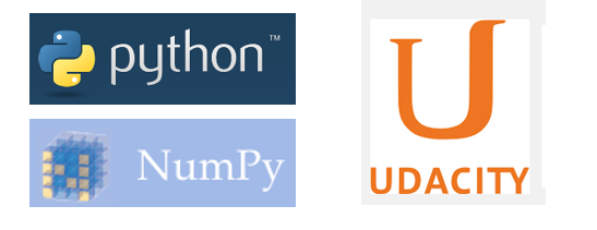 Udacity – Intro to Data Science – Python – numpy array indexing / slicing