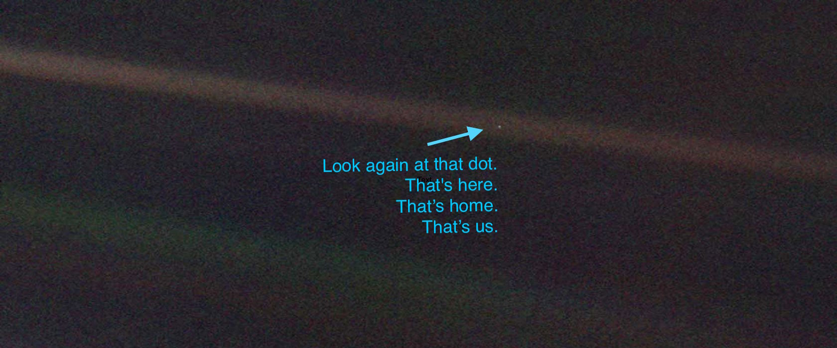 Carl Sagan's Pale Blue Dot Speech Is 26 Years Old